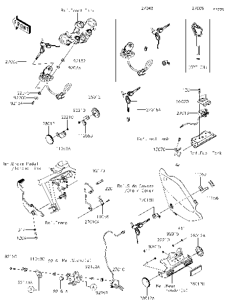 Ignition Switch/Locks/Reflectors