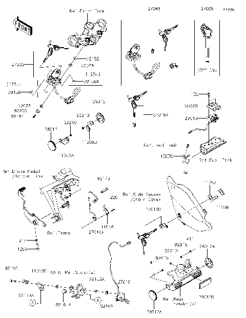 Ignition Switch/Locks/Reflectors