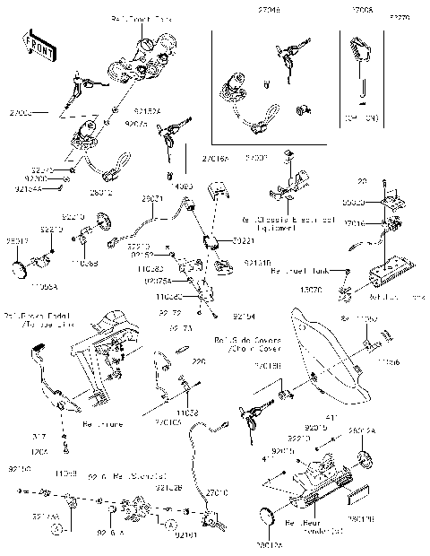 Ignition Switch/Locks/Reflectors