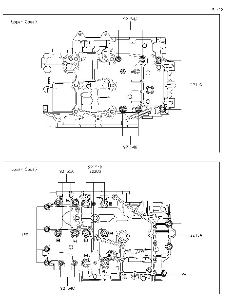 Crankcase Bolt Pattern