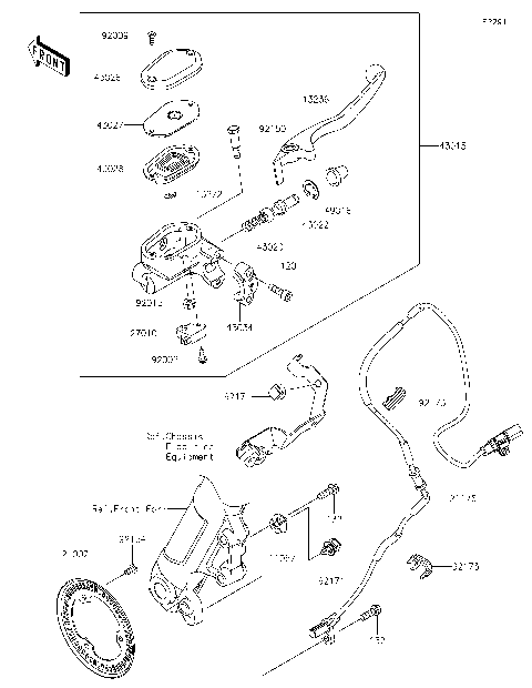 Front Master Cylinder