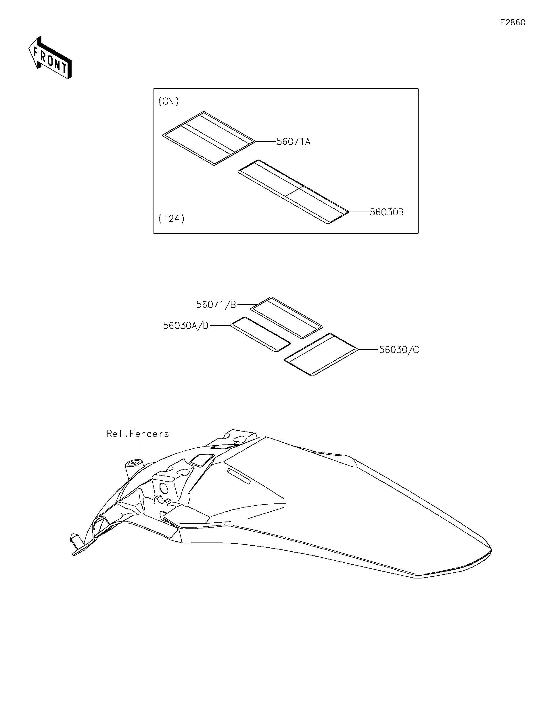 2025 Kawasaki Motorcycles Parts-Finder Diagrams | B&B Motorsports