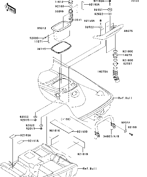 Hull Rear Fittings