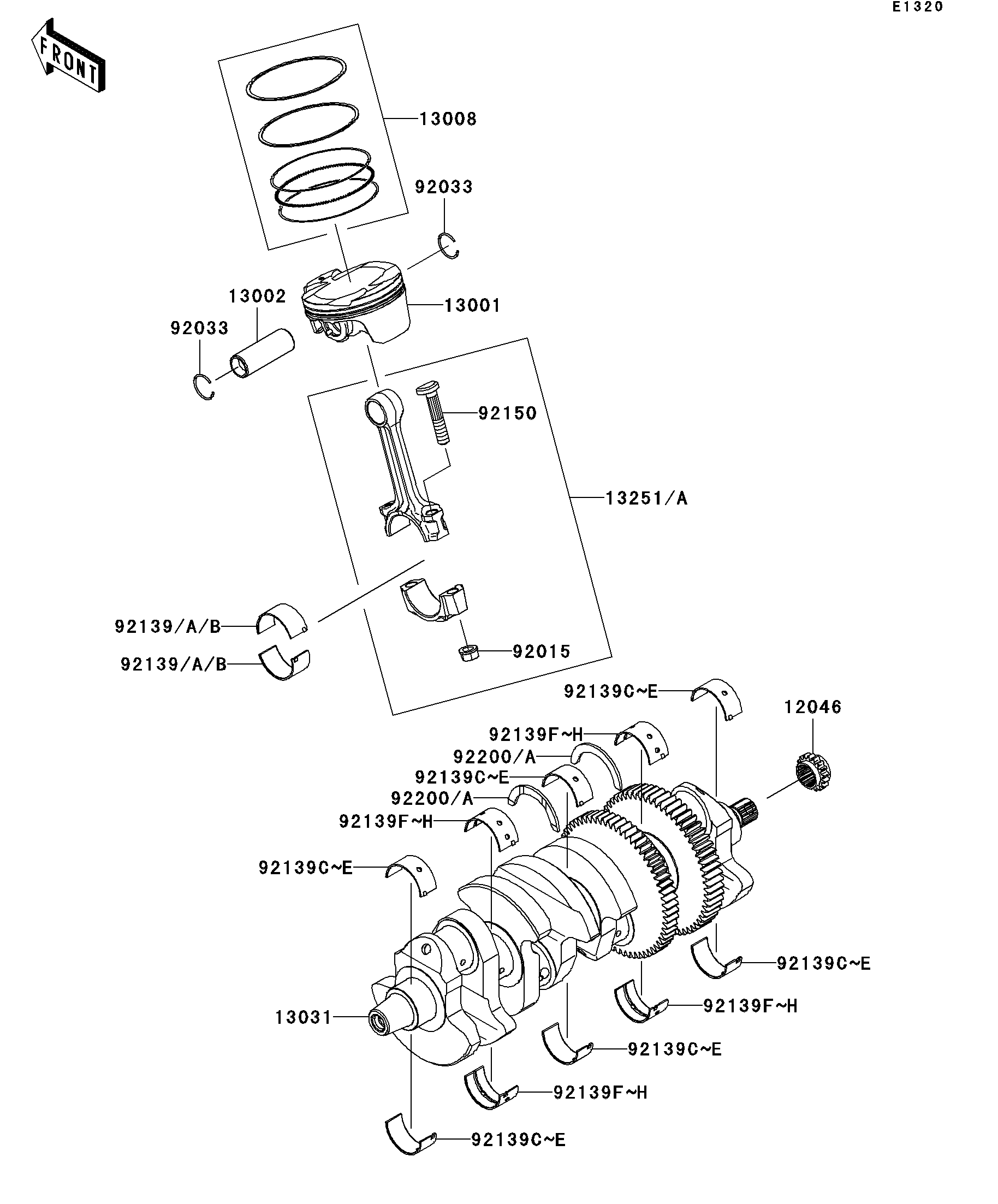 knkページ 2006 Kawasaki Motorcycles Parts-Finder Diagrams | Factory