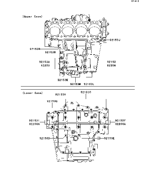 Crankcase Bolt Pattern