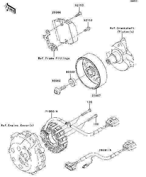 2007 Kawasaki Ninja® ZX™-14 (ZX1400A7FA) Motorcycles Parts