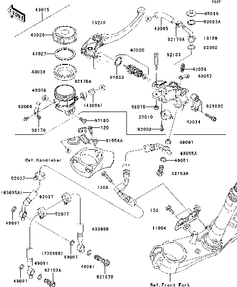 Front Master Cylinder