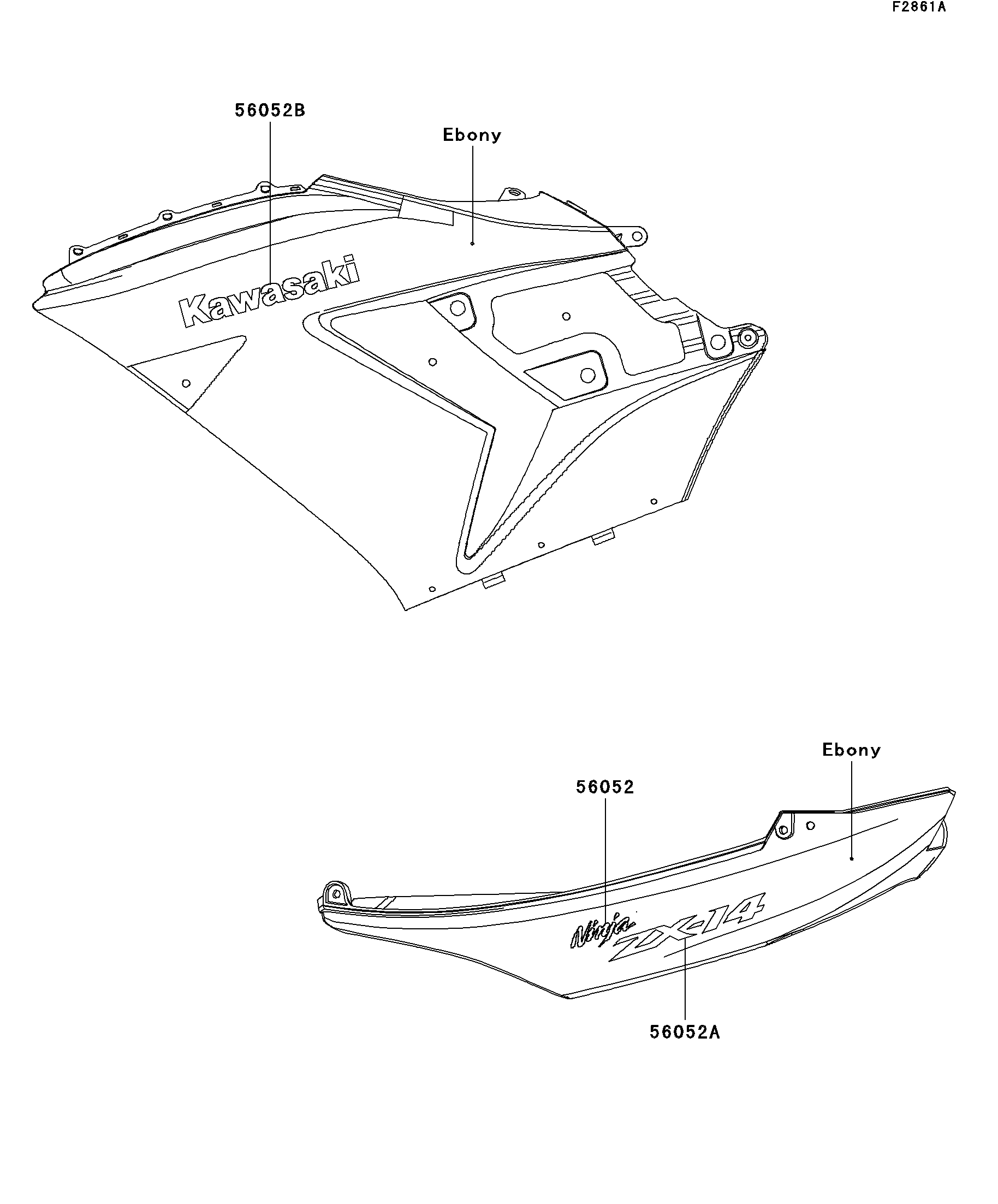 2006 Kawasaki Motorcycles Parts-Finder Diagrams | Cities
