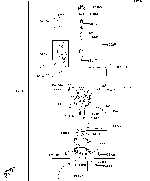 Carburetor(B8F/B9F)