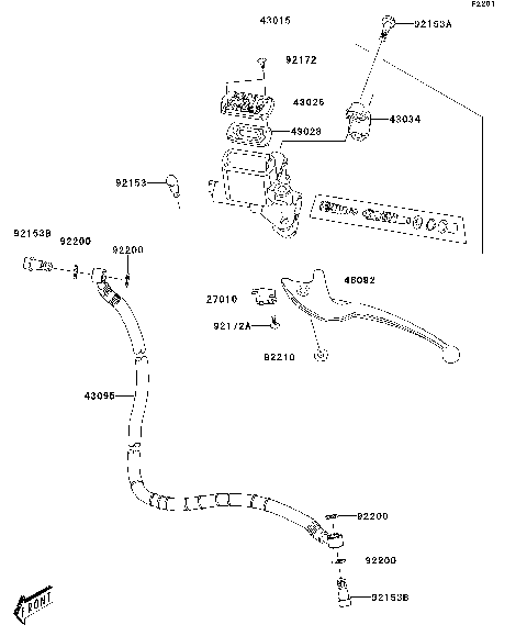 Front Master Cylinder