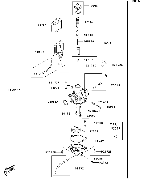 Carburetor(A8F-ABF)