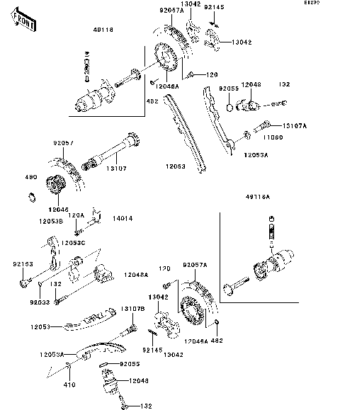 Camshaft(s)/Tensioner