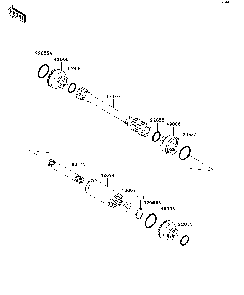 Drive Shaft-Propeller