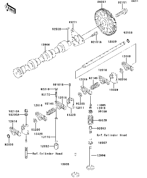 Valve(s)/Camshaft(s)