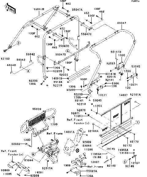 Guards/Cab Frame(GDF)