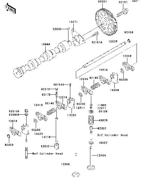 Valve(s)/Camshaft(s)