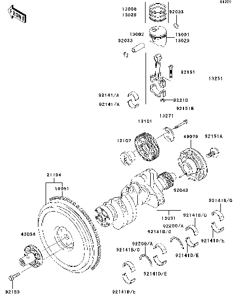 Crankshaft/Piston(s)