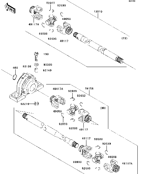Drive Shaft-Propeller