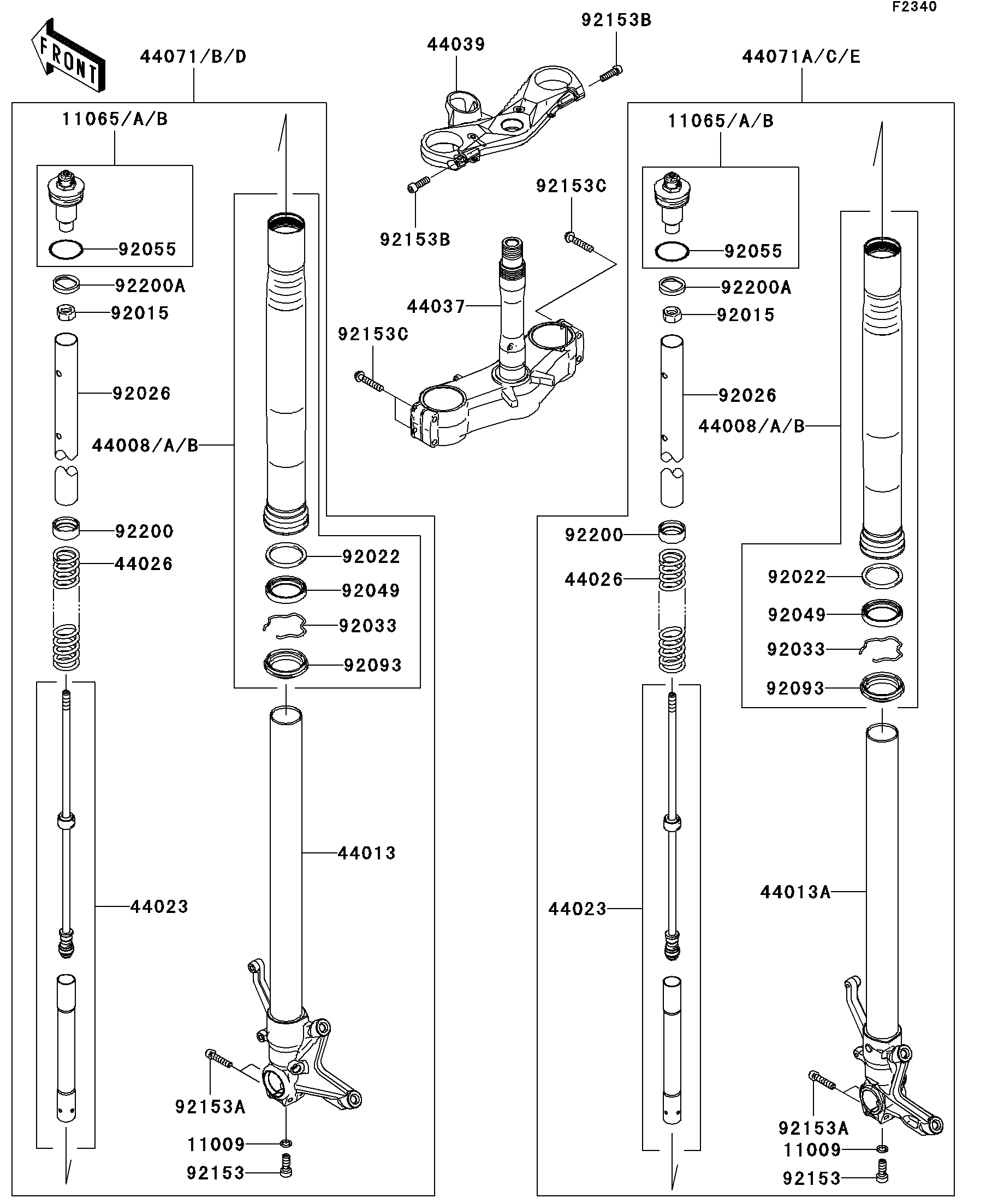 2009 Kawasaki Motorcycles Parts-Finder Diagrams | Factory