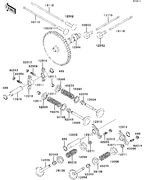 Valve(s)/Camshaft(s)