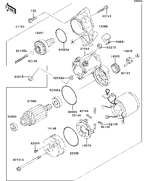 Starter Motor(FD620DE485833-)