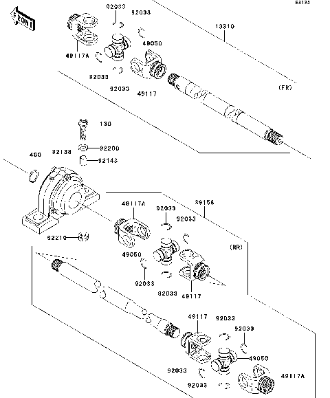Drive Shaft-Propeller