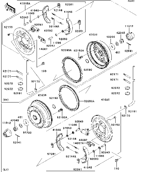 Front Hubs/Brakes
