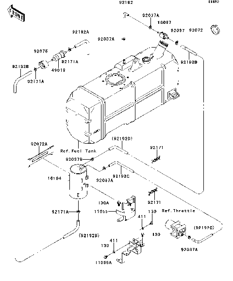 Fuel Evaporative System(P9F/PAF)