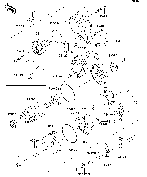 Starter Motor(FD620DE485833-)