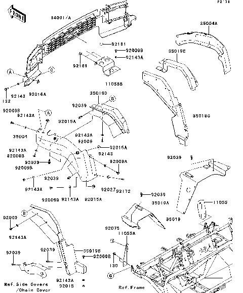 Front Fender(s)(P9F-PBF)