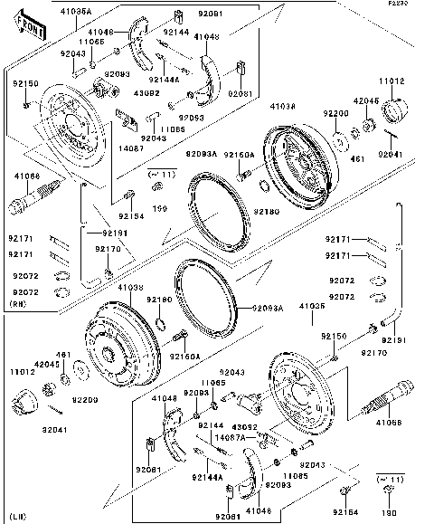 Front Hubs/Brakes