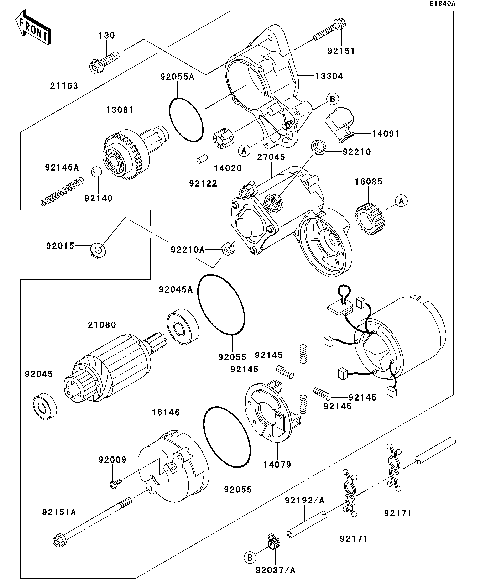 Starter Motor(FD620DE485833-)