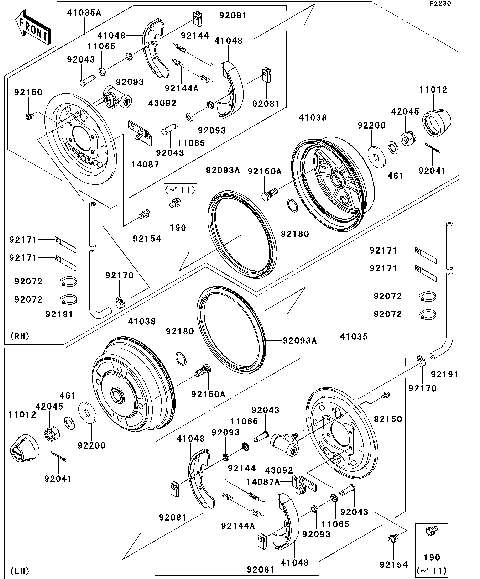 Front Hubs/Brakes