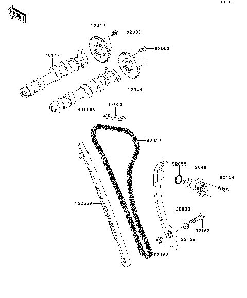 Camshaft(s)/Tensioner