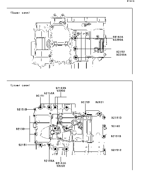 Crankcase Bolt Pattern