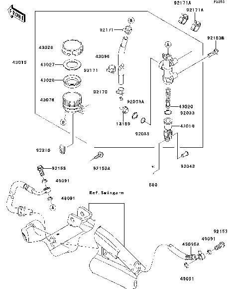 Rear Master Cylinder