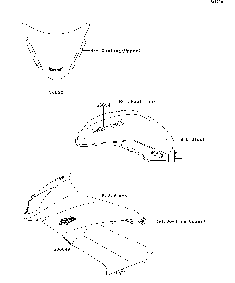 Decals(M.D.Black)(C9F)(CA,US)