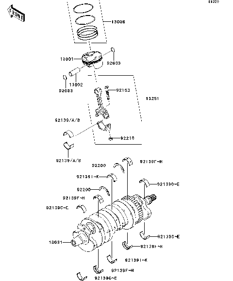 Crankshaft/Piston(s)