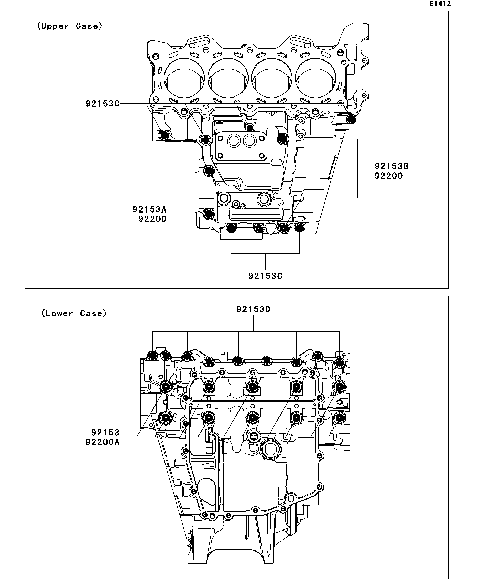 Crankcase Bolt Pattern