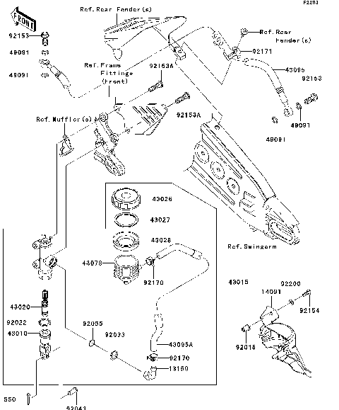 Rear Master Cylinder
