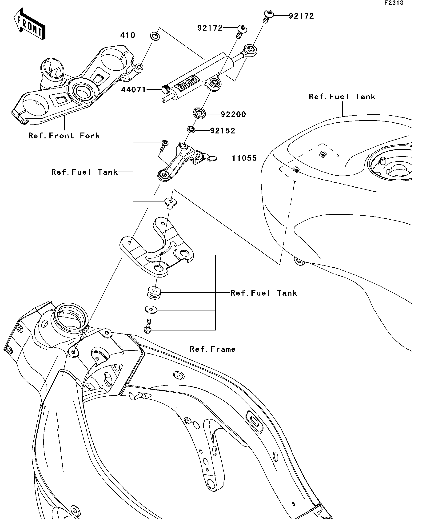 2011 Kawasaki Motorcycles Parts-Finder Diagrams | Mt. Holly
