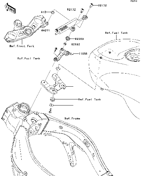 2009 Kawasaki Motorcycles Parts-Finder Diagrams | Rocky