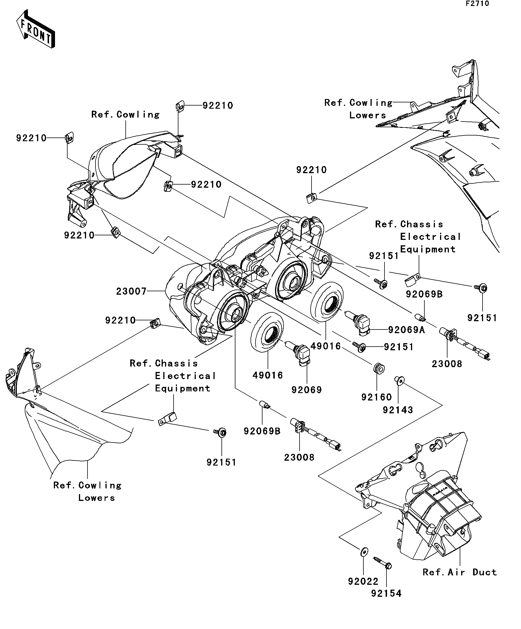 【なかしん】 2011 Kawasaki Parts-Finder Diagrams | Texas Tractor Country