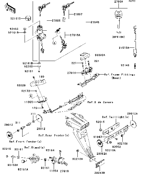 Ignition Switch/Locks/Reflectors
