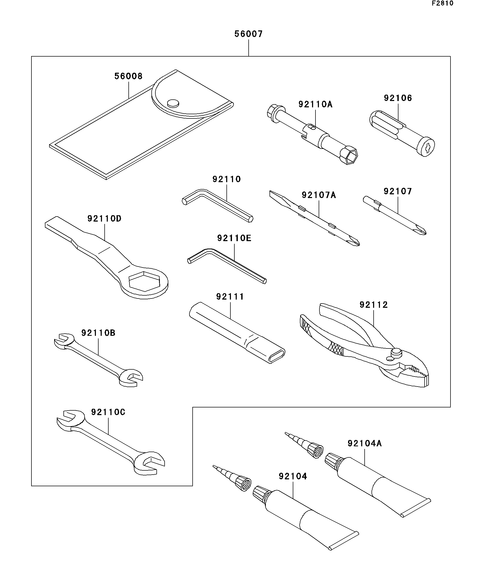 2009 Kawasaki Motorcycles Parts-Finder Diagrams | Battle