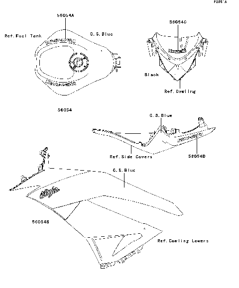 Decals(C.S.Blue)(R9F)