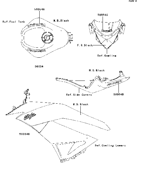 Decals(M.D.Black)(R9F)(CA,US)