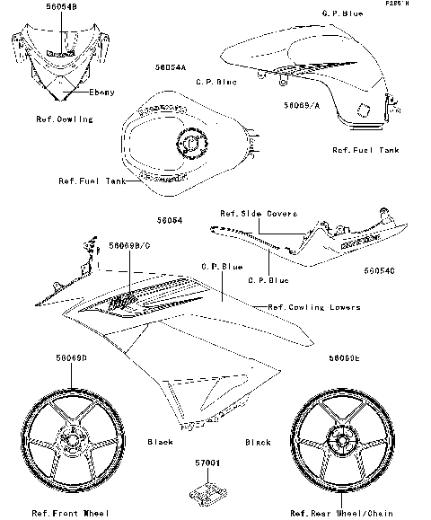 Decals(C.P.Blue)(RBF)(CA,US)