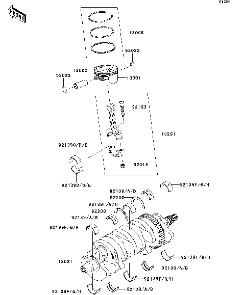 Crankshaft/Piston(s)
