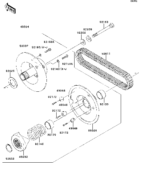 Driven Converter/Drive Belt